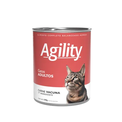 Agility Gato En Lata Sabor Carne