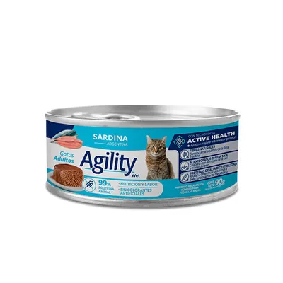 Agility Gato En Lata Sabor Sardina