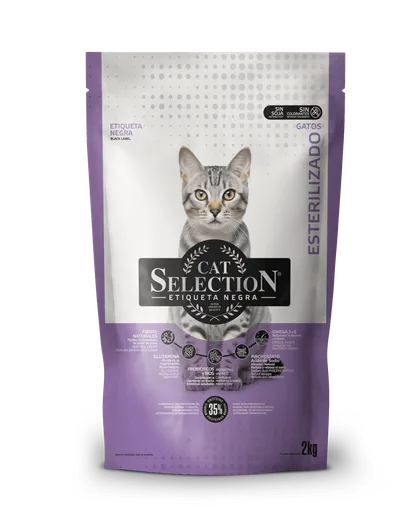 Cat Selection Etiqueta Negra Indoor