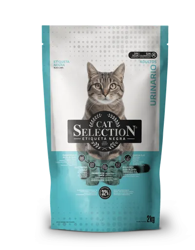 Cat Selection Etiqueta Negra Urinary