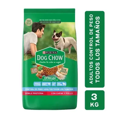 Dog Chow Control De Peso Doble Proteina