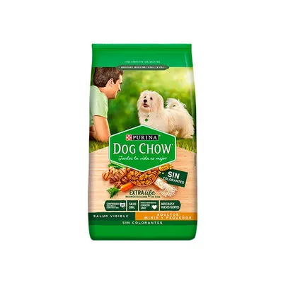 Dog Chow Sin Colorante Adulto Mini y Pequeño
