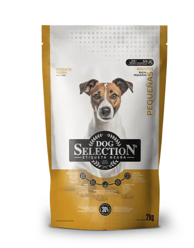 Dog Selection Etiqueta Negra Perro Adulto Raza Pequeña