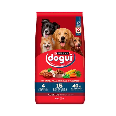 Dogui Perro Adulto Carne, Pollo, Cereales y Vegetales
