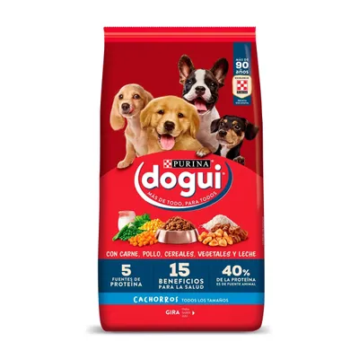 Dogui Perro Cachorro Carne, Pollo, Cereales Y Vegetales