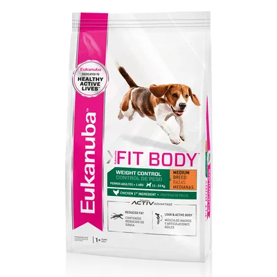 Eukanuba Perro Adulto Fit Body Raza Mediana