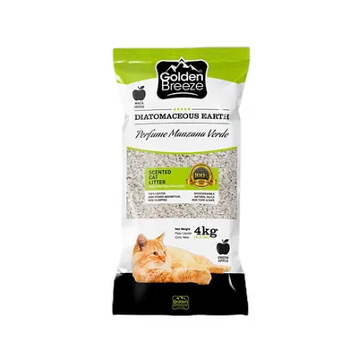Piedras Sanitarias Golden Breeze Con Perfume Manzana Verde