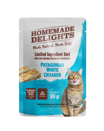 Homemade Delights Gato Adulto Patagonian White Croaker