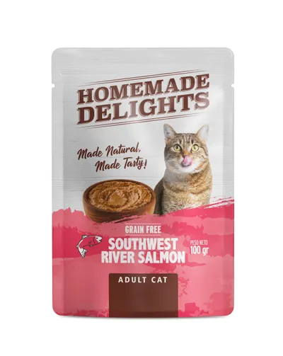 Homemade Delights Pouch Gato Adulto River Salmon