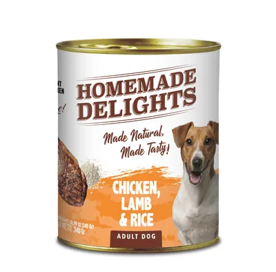 Lata Homemade Delights Chicken Perro Adulto
