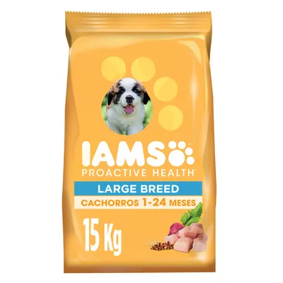 Iams Smart Perro Cachorro Grande Y Gigante