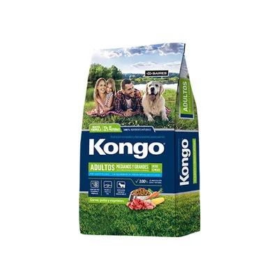 Kongo Natural Perro Adulto Mediano Y Grande