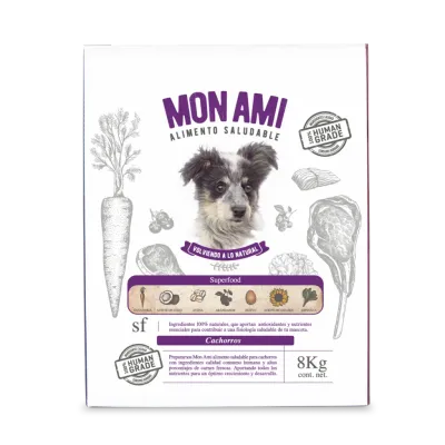 Mon Ami Alimento Human Grade c/Superfood Cachorros