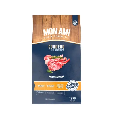 Mon Ami Alimento Natural Cordero
