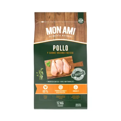 Mon Ami Alimento Natural Pollo