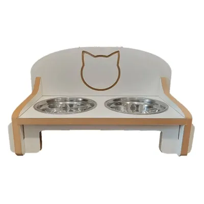 Comedero gato doble 19 x 33 cm