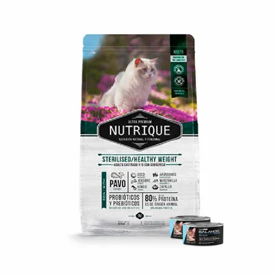 Nutrique Gato Adulto Joven Sterilised/Weight