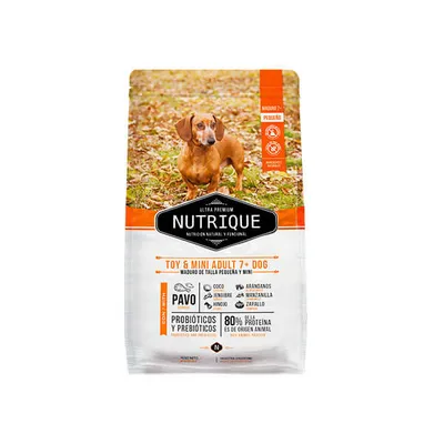 Nutrique Toy & Mini Adulto 7+ Perro