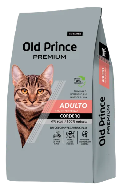 Old Prince Premium Gato Adulto Cordero