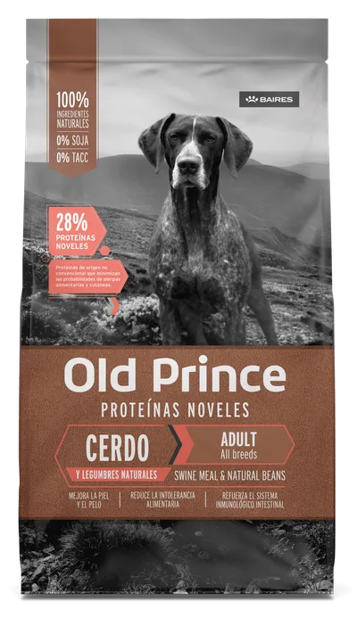 Old Prince Proteinas Noveles Adulto Cerdo y Legumbres