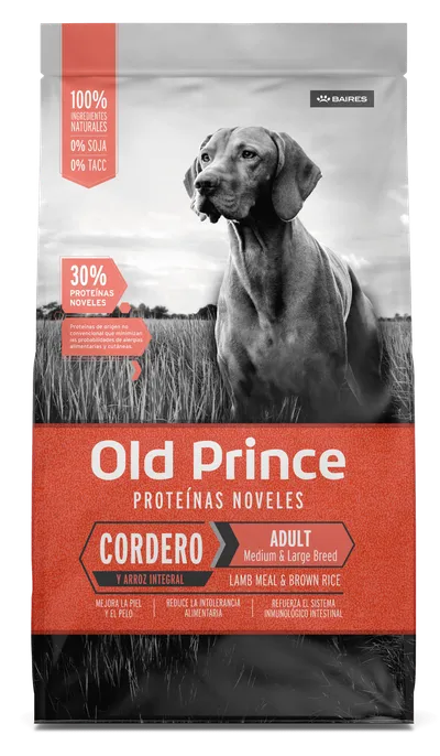 Old Prince Proteinas Noveles Adulto Cordero y Arroz