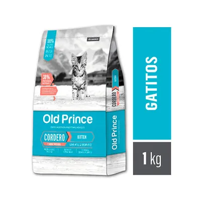 Old Prince Proteinas Noveles Gatitos Cordero y Arroz