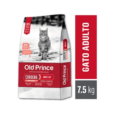 Old Prince Proteinas Noveles Gato Adulto Cordero y Arroz