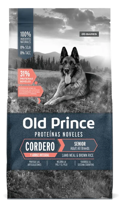 Old Prince Proteinas Noveles Senior Cordero y Arroz