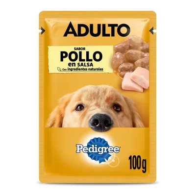 Pouch Pedigree Adulto Pollo En Salsa