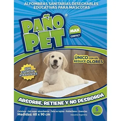 Paños Sanitarios Educativos Pañopet Ma Compact 60X90 Cm