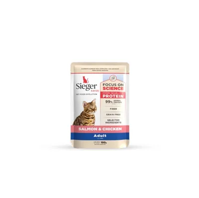 Sieger Katze Adulto Salmon Y Pollo