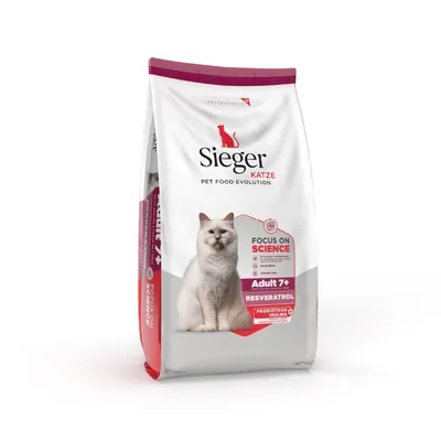 Sieger Katze Gato Adulto 7+ Con Resveratrol