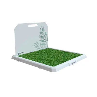 Bandeja Sanitaria Tonipets Medium Con Accesorio para Machos 48X48X35 Cm