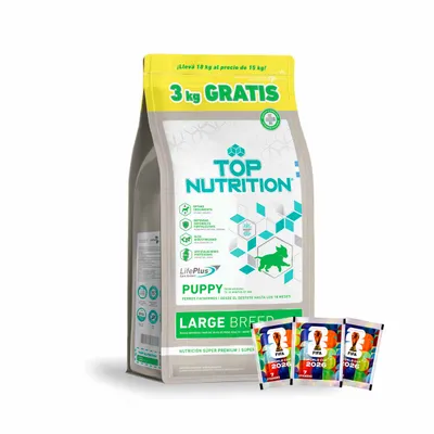Top Nutrition Perros Cachorros Razas Grandes