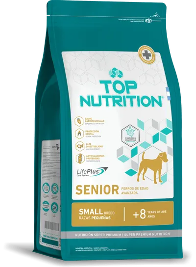 Top Nutrition Perros Senior Razas Pequeñas