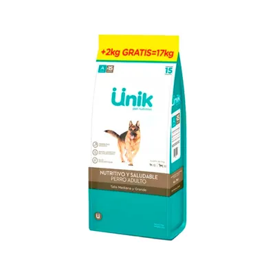 Ünik Perro Adulto Raza Mediana y Grande