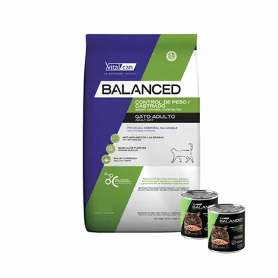 Vitalcan Balanced Gato Control Peso/Castrado