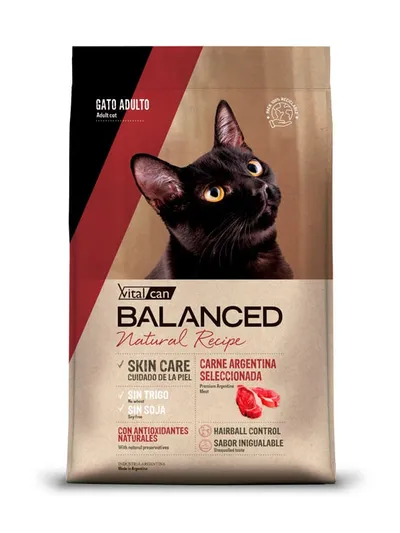 Vitalcan Balanced Natural Recipe Gato Carne Argentina