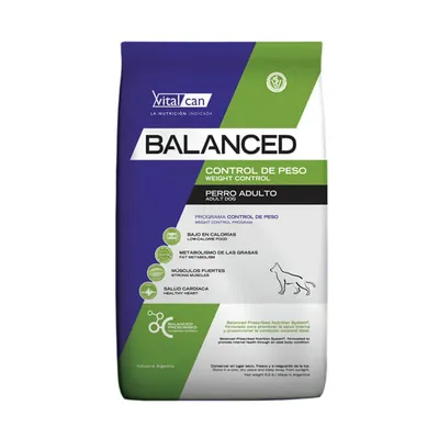 Vitalcan Balanced Perro Adulto Control De Peso