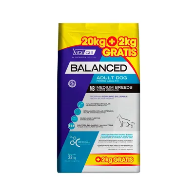 Vitalcan Balanced Perro Adulto Mediano