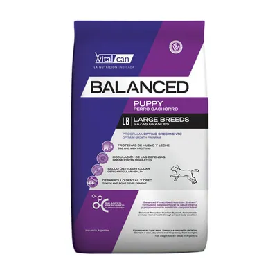 Vitalcan Balanced Perro Cachorro Grande