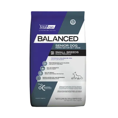 Vitalcan Balanced Perro Senior Pequeño
