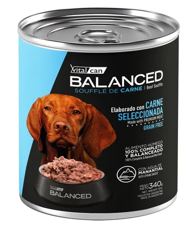 Vitalcan Balanced Soufflé De Carne Perro Adulto