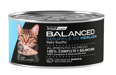 Vitalcan Balanced Souffle De Merluza Gato Adulto