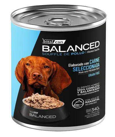 Vitalcan Balanced Soufflé De Pollo Perro Adulto