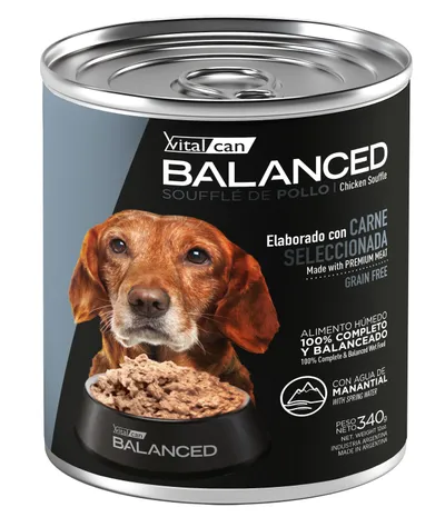 Vitalcan Balanced Soufflé De Pollo Perro Senior