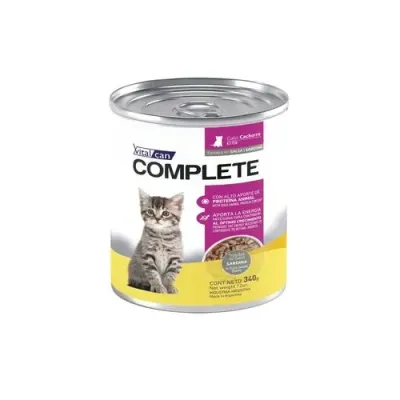 Vitalcan Complete Trocitos En Salsa Sardina Gato Cachorro