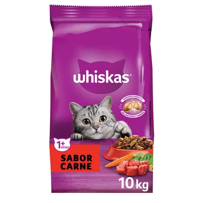 Whiskas Gato Adulto Sabor Carne