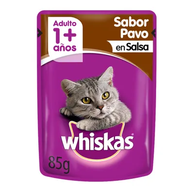 Whiskas Pavo En Salsa Adulto