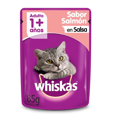 Whiskas Salmon En Salsa Adulto